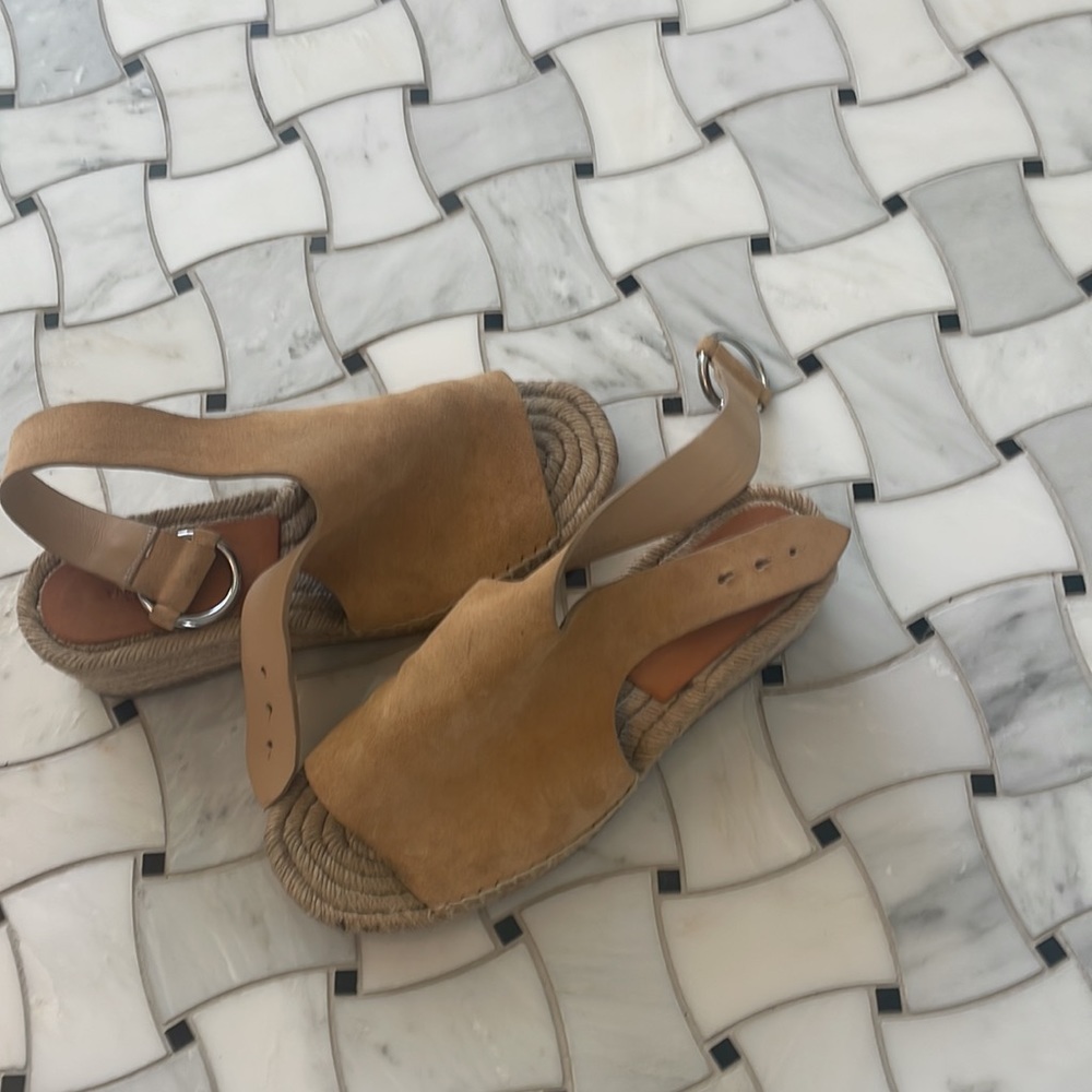 Rag And Bone Calla Sandal In Dune Suede - image 3